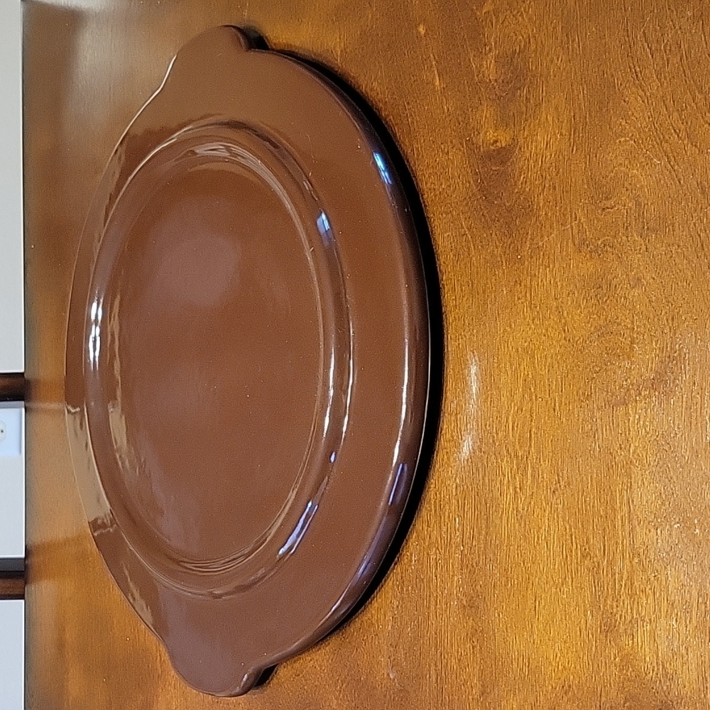 New OHIO stoneware 5 gal crock lid